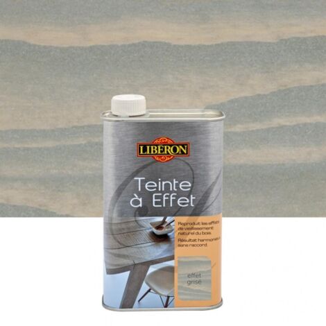 Lasure Bois Plid Gris Argenté 0,75L + Pinceaux 3pcs - Environ 8m² - Satiné