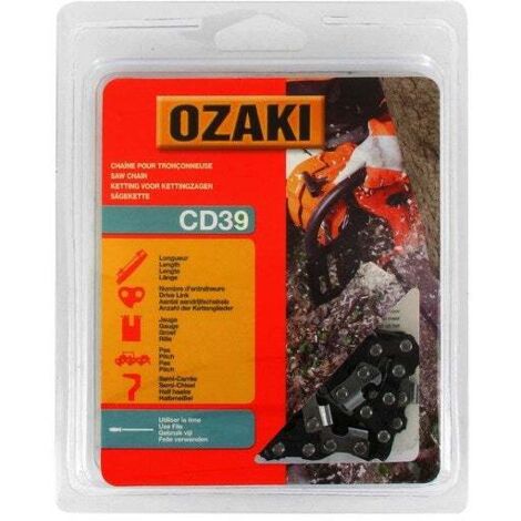 Chaîne De Tronçonneuse Ozaki Semi Carrée: .3/8" Lp .050 (1,3Mm) 33 Entraîneurs (1/2)