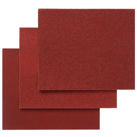 Feuille abrasif bois grains assortis 1er prix, 230 x 280