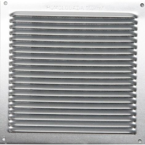 Grille extérieure Aluminium anodié ou Acier galvanisé pour entrée