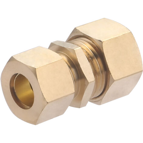 QUICK PLOMBERIE Manchon reduit biconique laiton D.12 pour tube en cuivre (1/5)