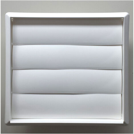 CENTRALE BRICO Grille d'aération pour VMC blanc, diam. 125 (1/2)