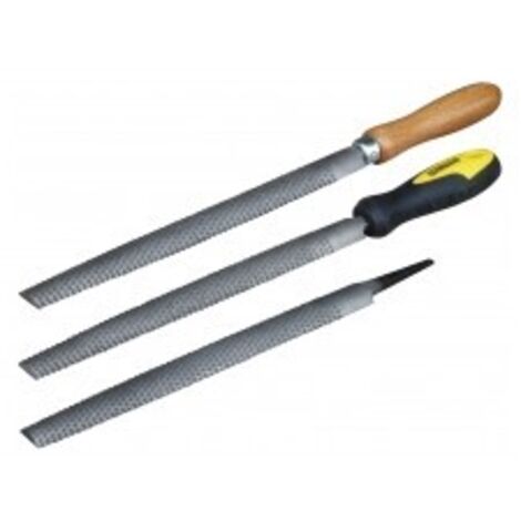 OUTIFRANCE Râpe à bois demi-ronde manche bi-matière 250 mm (1/2)