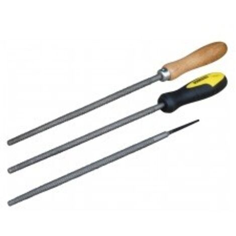 OUTIFRANCE Râpe à bois ronde manche bi-matière 200 mm (1/2)