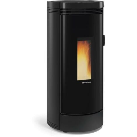 LA NORDICA EXTRAFLAME Poêle à granulés Debby CX noir - électronique 9 kW