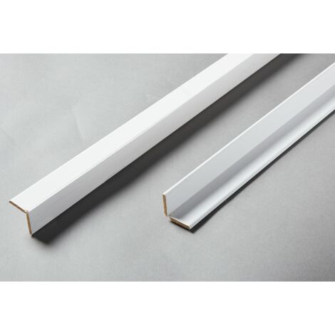 CENTRALE BRICO Angle intérieur / extérieur pour lambris revêtu 2.2 x 2.2 cm, l. 2.6 m (1/3)