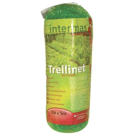 Filet à ramer 2 x 5 m en polypropylène traité anti-UV – Maille 20 x 20 cm – Support pour plantes grimpantes – Celloplast (1/6)