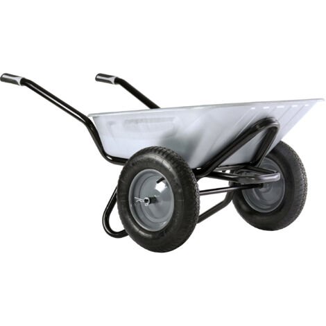 Haemmerlin – Brouette de jardin 100L – Charge maximale 150 kg – Roues gonflées 380 mm – Châssis indéformable CP2i – 308204101