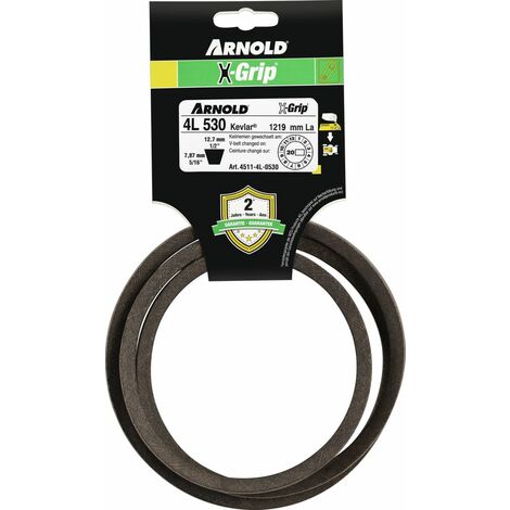 ARNOLD Courroie trapézoïdale X-Grip V de type 4L530 (1/4)