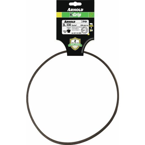 ARNOLD Courroie trapézoïdale X-Grip V de type 3L330 (1/4)
