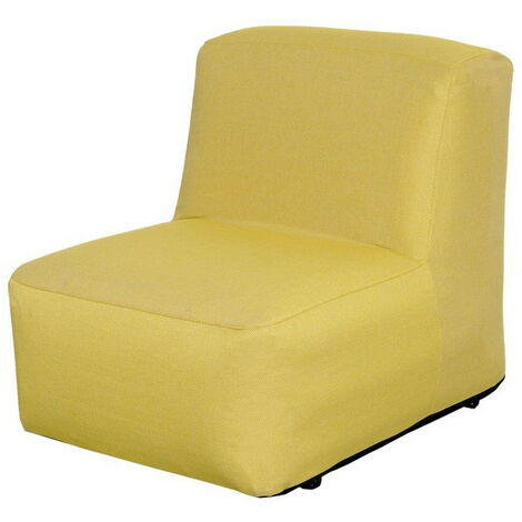 PROLOISIRS Fauteuil de détente gonflable Balloon miel 71 x 92 x 75 cm (1/3)