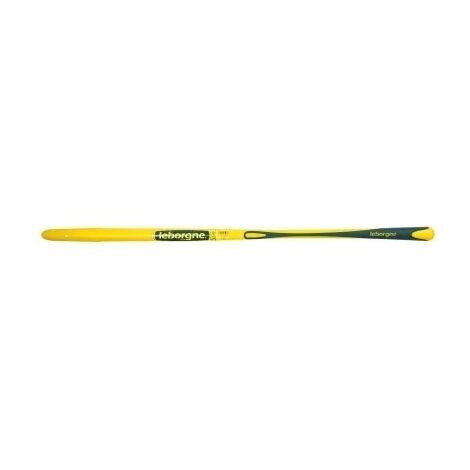 Leborgne – Manche de rechange pour bêche et louchet – Longueur 100 cm – Matériaux : fibre de verre et polypropylène – Prise en main confortable