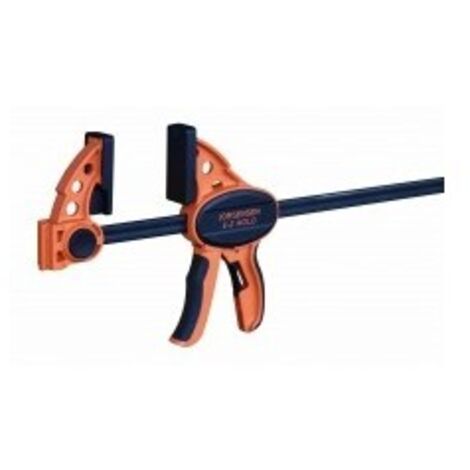 Serre-joint E-Z Hold 600mm – Capacité de serrage 136 kg – Corps en nylon armé de fibre de verre – Fonction écarteur – Pony (1/6)