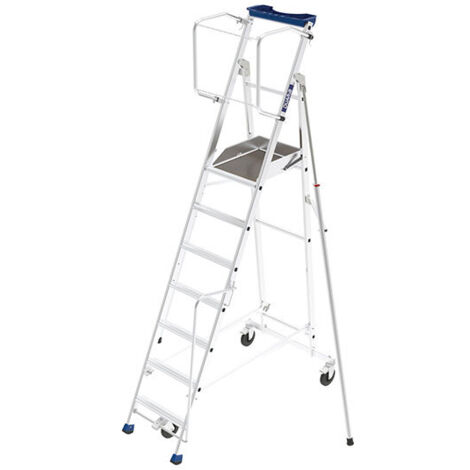CENTAURE Plate-forme de rayonnage aluminium ERM 7 marches (1/5)