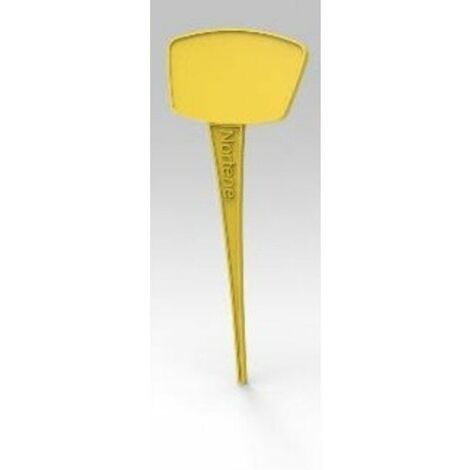 NORTENE Lot De 10 Étiquettes À Planter Jaune, H.15 Cm (1/3)