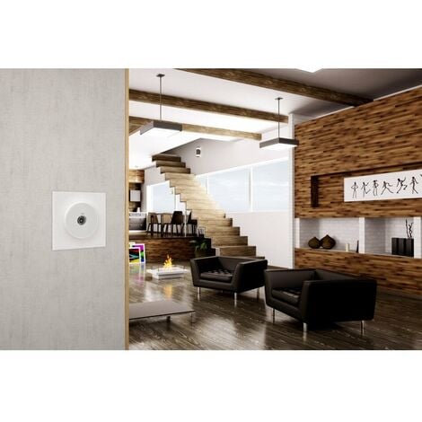 SCHNEIDER ELECTRIC Plaque Triple Odace Styl, Blanc