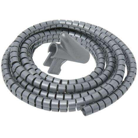 Gaine électrique ICTA 20mm Debflex - 25m, Pour Câbles, Pose Apparente Ou Encastrée, Grise