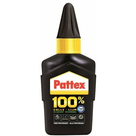 PATTEX Colle Pâte Epoxy 100% Pâte à Réparer 64g, Colle et adhésif