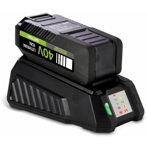 WARRIOR ECO POWER EQUIPMENT Chargeur de batterie lithium-ion 40V