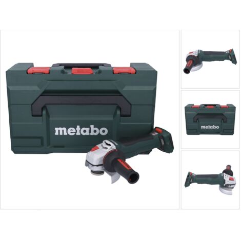 METABO Meuleuse 125 mm 18 V sans fil WPB 18 LT BL 11-125 Quick Pick+Mix - sans batterie (1/5)