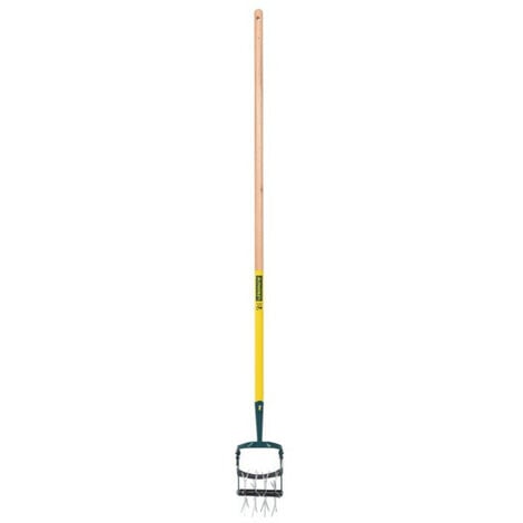 LEBORGNE Grattoir oscillant/émietteur NaturOvert - manche bois 150cm certifié PEFC 100%