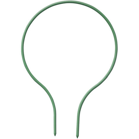 NORTENE Tuteur arceau plastique Plast Arc vert - 38 x 60 cm - polypropylène (1/3)