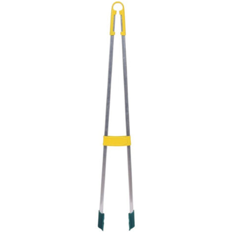 Leborgne – Pince à déchets Duopro 90cm – Bras en aluminium léger – Poignée polymère à ouverture facile – Tampons en polyuréthane pour précision