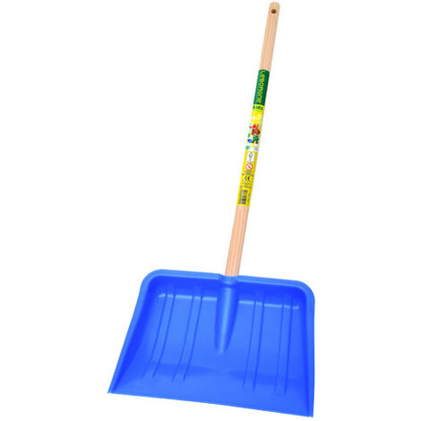 LEBORGNE Pelle Extra Large Plastique Enfant - manche bois certifié PEFC 100% (1/4)