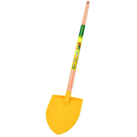LEBORGNE Bêche Plastique Enfant - manche bois certifié PEFC 100% (1/6)