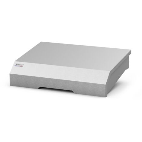 Le Marquier – Couvercle en inox pour plancha 75 – Dimensions 81 x 59 x 17 cm – Protection contre intempéries – Compatible Baia/Pure/Amalia (1/2)