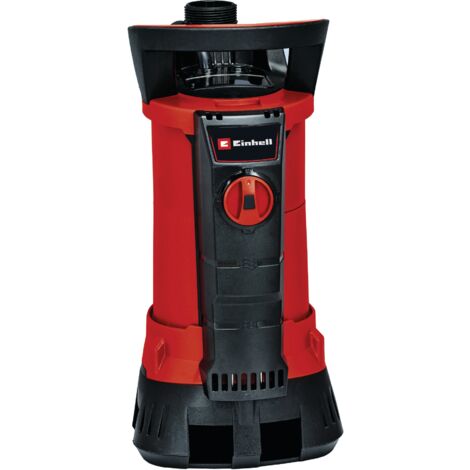 Einhell Pompe d’évacuation pour eaux chargées Aquasensor GE-DP 6935 A ECO (690 W, Hauteur de refoulement max : 9 m, Technologie Aqua Sensor, Carter en PVC résistant aux chocs)