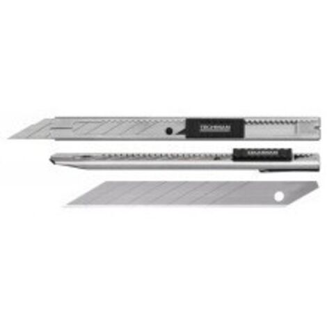 TECHMAN Lames de Cutter 9mm - Pointe 30° - 10 pièces (1/3)