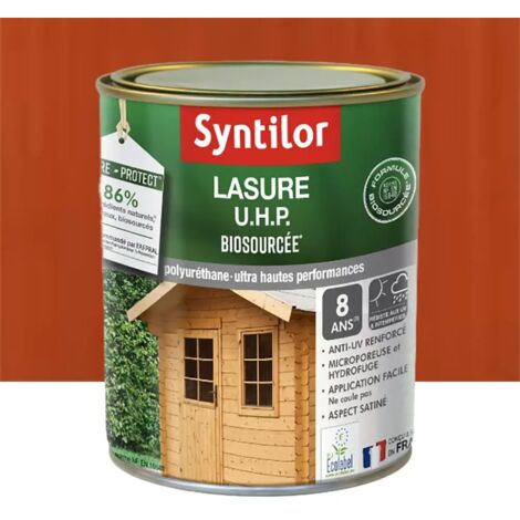 SYNTILOR Lasure Uhp biosourcée nature protect 8 ans chêne doré satiné 1 l