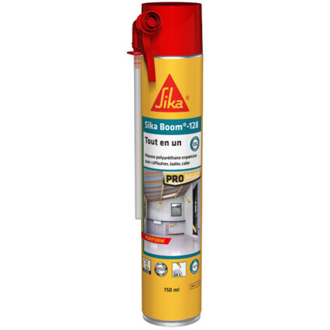 SIKA Mousse expansive tout en un manuelle blanc, SikaBoom 128, 750ml