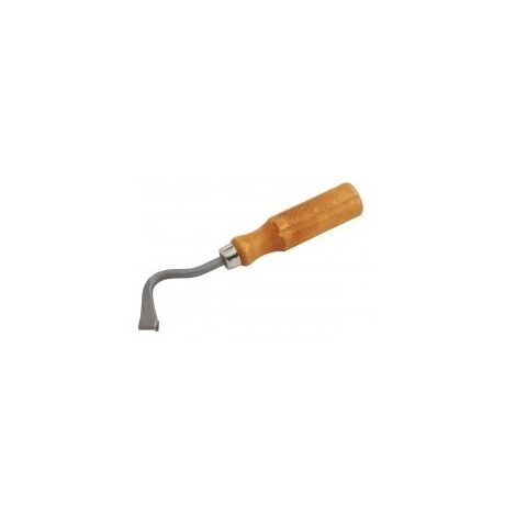 Outifrance – Griffe de jardin en carbure de tungstène – Manche en bois – Pour travaux de jardinage – Coupe nette sans éclat