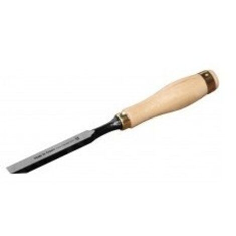 Outifrance – Bédane de menuisier 8mm – Corps et lame en acier au chrome vanadium – Pour bois dur – Coupe nette sans éclat - 8mm113-8mm (1/3)