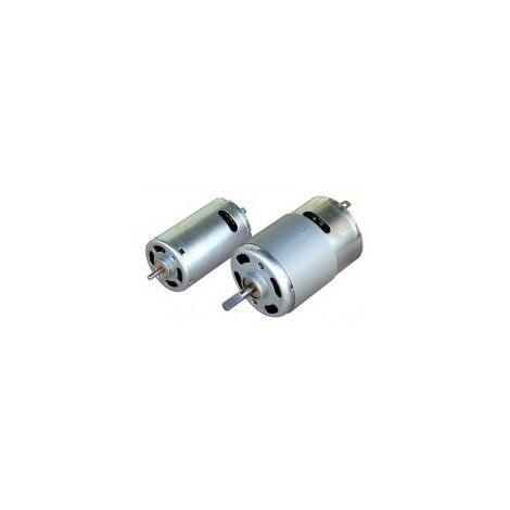 Moteur électrique 6-12V 50W – Vitesse variable 11 000 à 22 000 tr/min – Axe Ø 4 mm avec méplat – Pour projets de bricolage – Maxicraft (1/2)