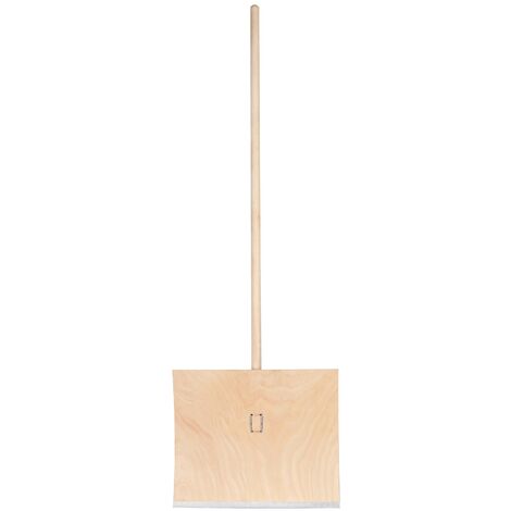 OUTIFRANCE Pelle - poussoir "Plywood" avec manche en bois (1/2)