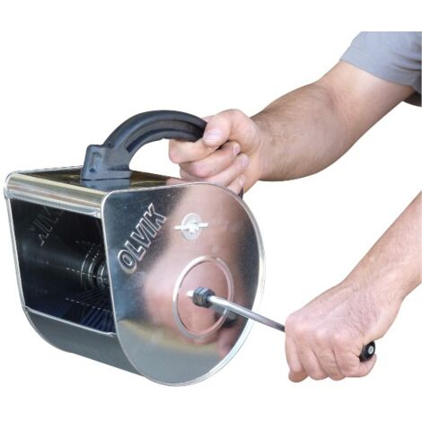 Machine à Crépir Manuelle 50405 - 1000W - 230V - Acier Allié - Neuf En Coffret