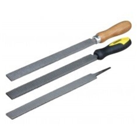 OUTIFRANCE Rape à bois plate 250 mm à piqûre bâtarde sans manche (1/2)