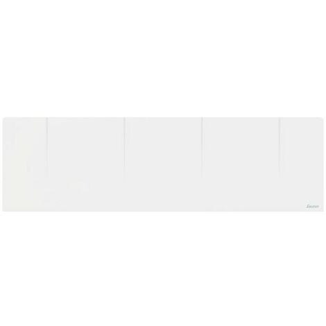 Sauter – Radiateur à inertie électrique connecté 1000W – Pierre réfractaire – Plinthe 1030mm – Surface chauffée jusqu'à 10m² – Régulation à 0,1°C