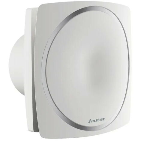 Sauter – Aérateur permanent silencieux 16 dB – Débit réglable 20-50 m3/h – Installation rapide pour salle de bain et WC – Économie d'énergie