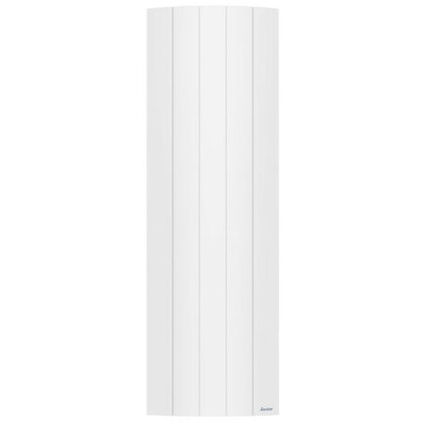 Sauter – Radiateur à inertie fluide vertical 1000W – Contrôle via application – Surface chauffée 10m² – Largeur 420mm – Chaleur douce et homogène