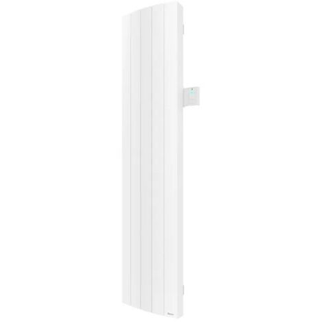 Sauter – Radiateur électrique connecté vertical 1800W – Inertie fluide – Surface chauffée 15-20 m² – Pilotage à distance via Cozytouch