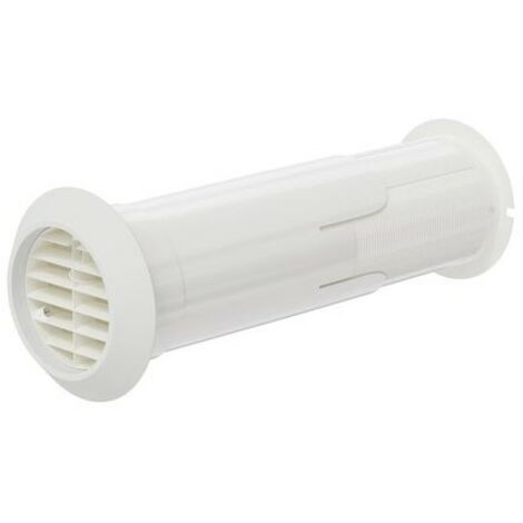 Sauter – Traversée de mur pour extracteur 100 mm – Grille extérieure intégrée – Installation intérieure pour étages élevés – Largeur 112 cm – Hauteur 112 cm (1/2)