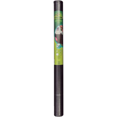 Nortene – Brise vue tissé 95% occultant – Dimensions 1,5 x 10 m – Couleur noire – HDPE traité anti-UV pour jardin et balcon (1/5)