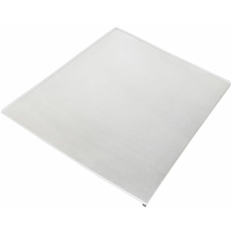 Emuca – Protecteur de fond pour meuble de cuisine 8065761 – Dimensions 968x580mm – Épaisseur 16mm – Aluminium et plastique durable