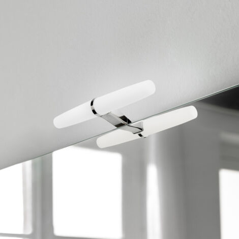 EMUCA Spot LED pour miroir de salle de bain Gemini (AC 230V 50Hz), Chromé (1/5)