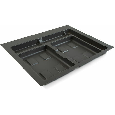 EMUCA Base Recycle pour poubelles pour tiroir de cuisine, Module 600 mm, gris