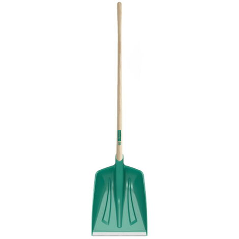 LEBORGNE Pelle Smax avec réglette aluminium - manche bois pomme certifié PEFC 100% (1/3)